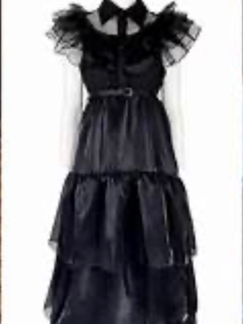 Wednesday prom dress kids costume 10-12
